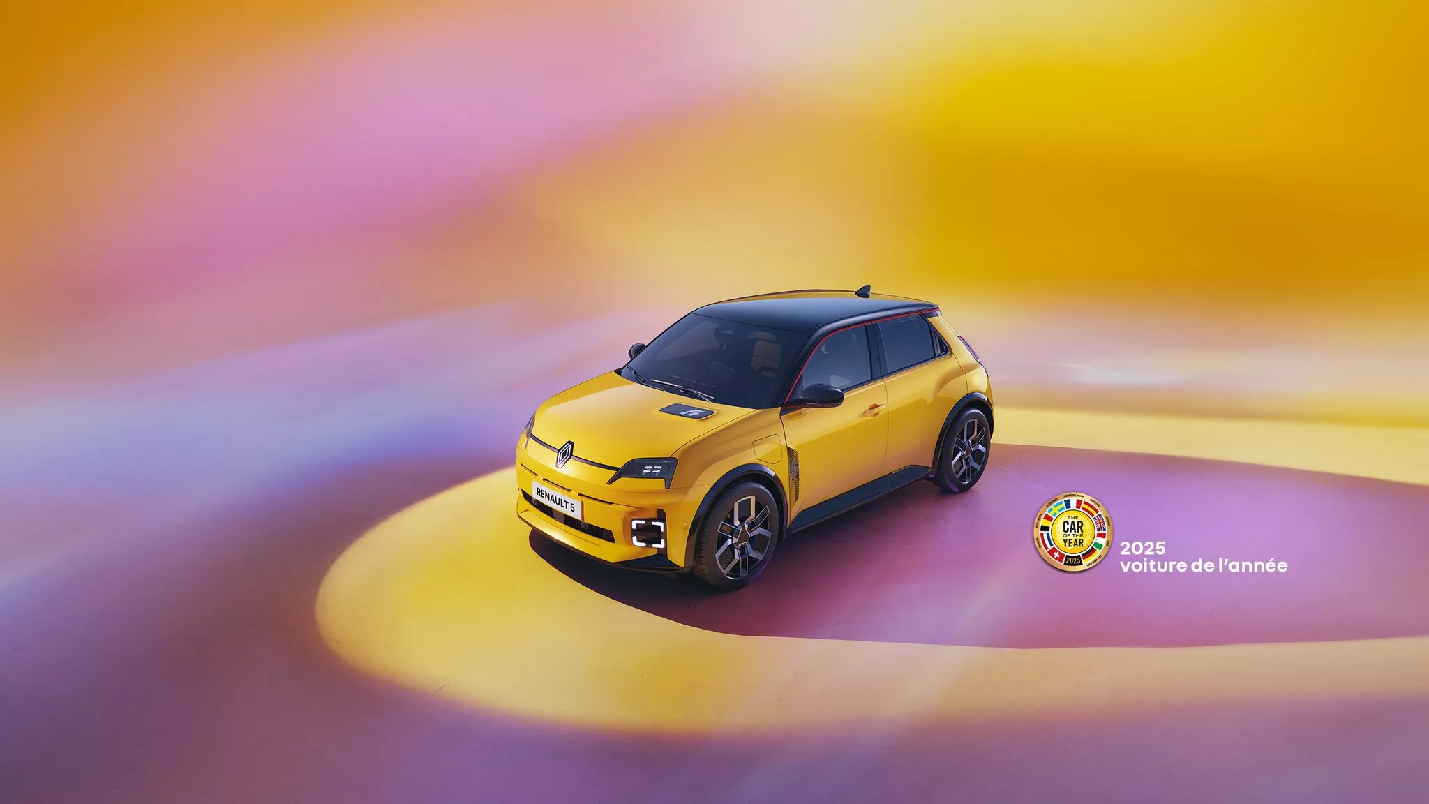 Renault R5 E-Tech 2025 - Vue extérieure citadine électrique
