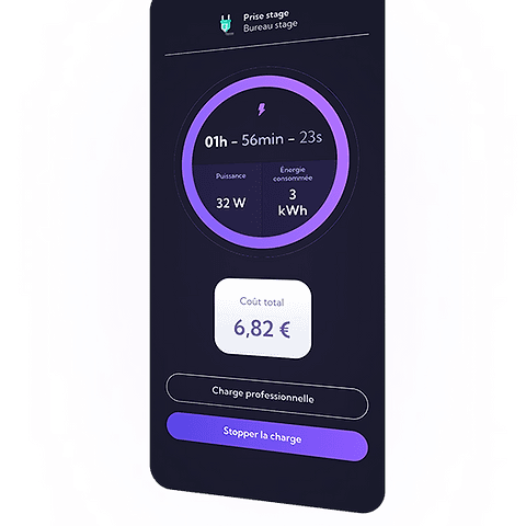 Sparklin Spark 2 - Borne monophasée intelligente 7,4kW avec écran tactile