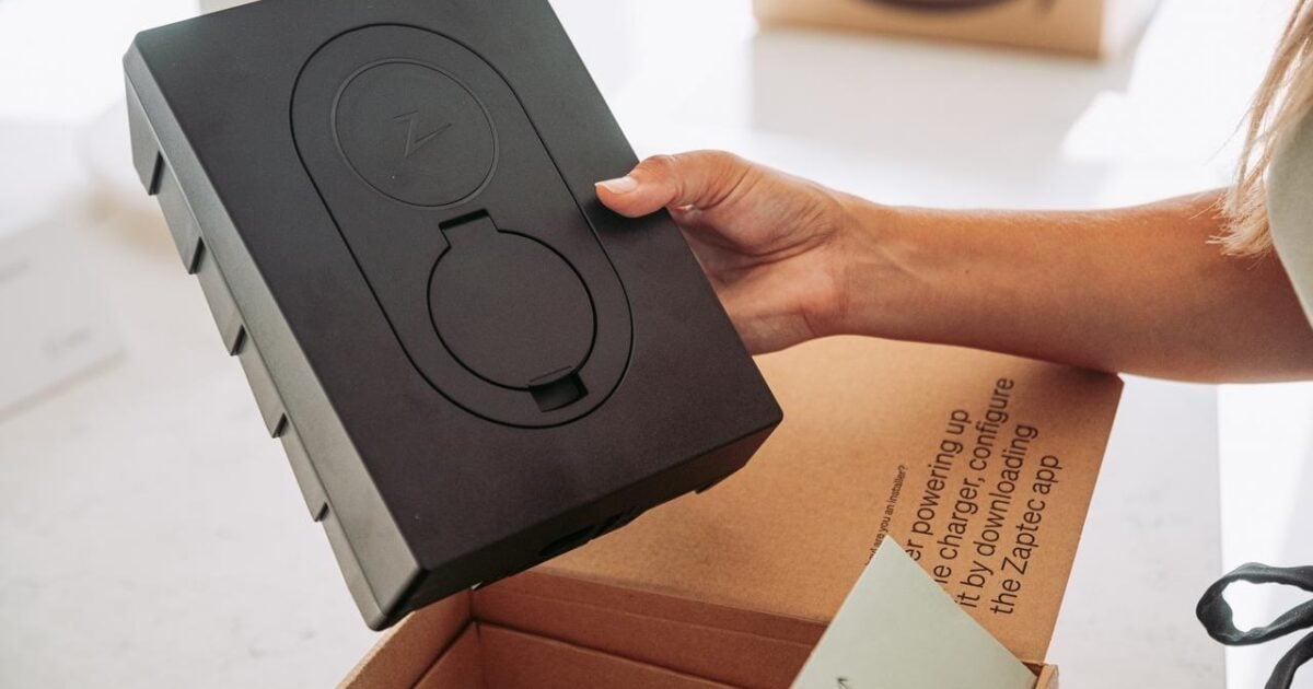 Borne de recharge Zaptec Go, solution résidentielle norvégienne compacte et intelligente pour véhicules électriques